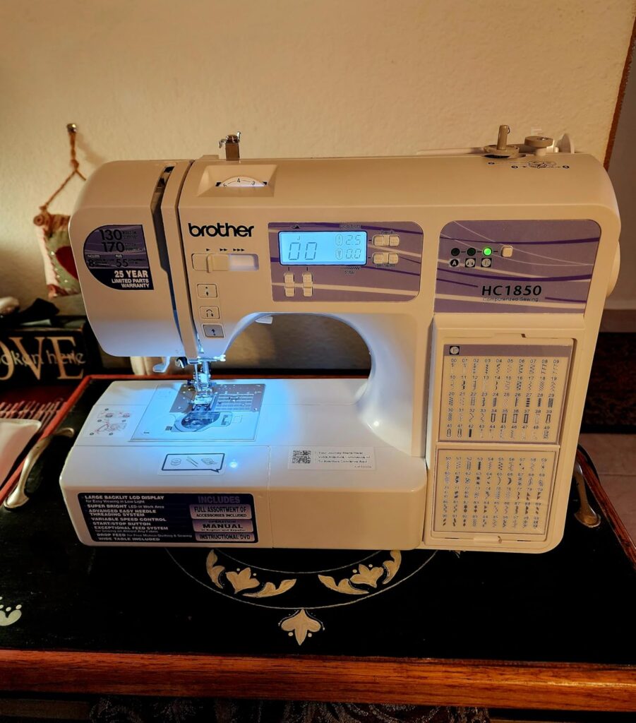Sewing, quilting, or heavy fabric? Brother HC1850 vs XR9550 reveals which machine handles it better.