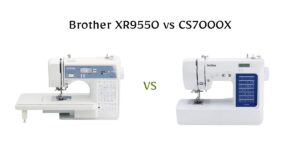 Confused between Brother XR9550 vs CS7000X? We break down features, stitches, power, and real-world performance.