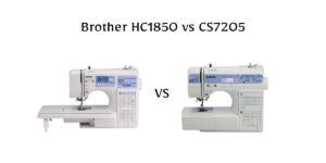 Confused between Brother HC1850 vs CS7205? Compare power, ease of use, and performance to pick the perfect machine today.