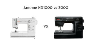 Janome HD1000 vs 3000 compared side by side! See which heavy-duty sewing machine delivers better performance, smoother stitching, and the best value for beginners and pros.