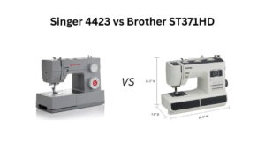 Comparing Singer 4423 vs Brother ST371HD? See the key differences in performance, durability, and features before you buy.