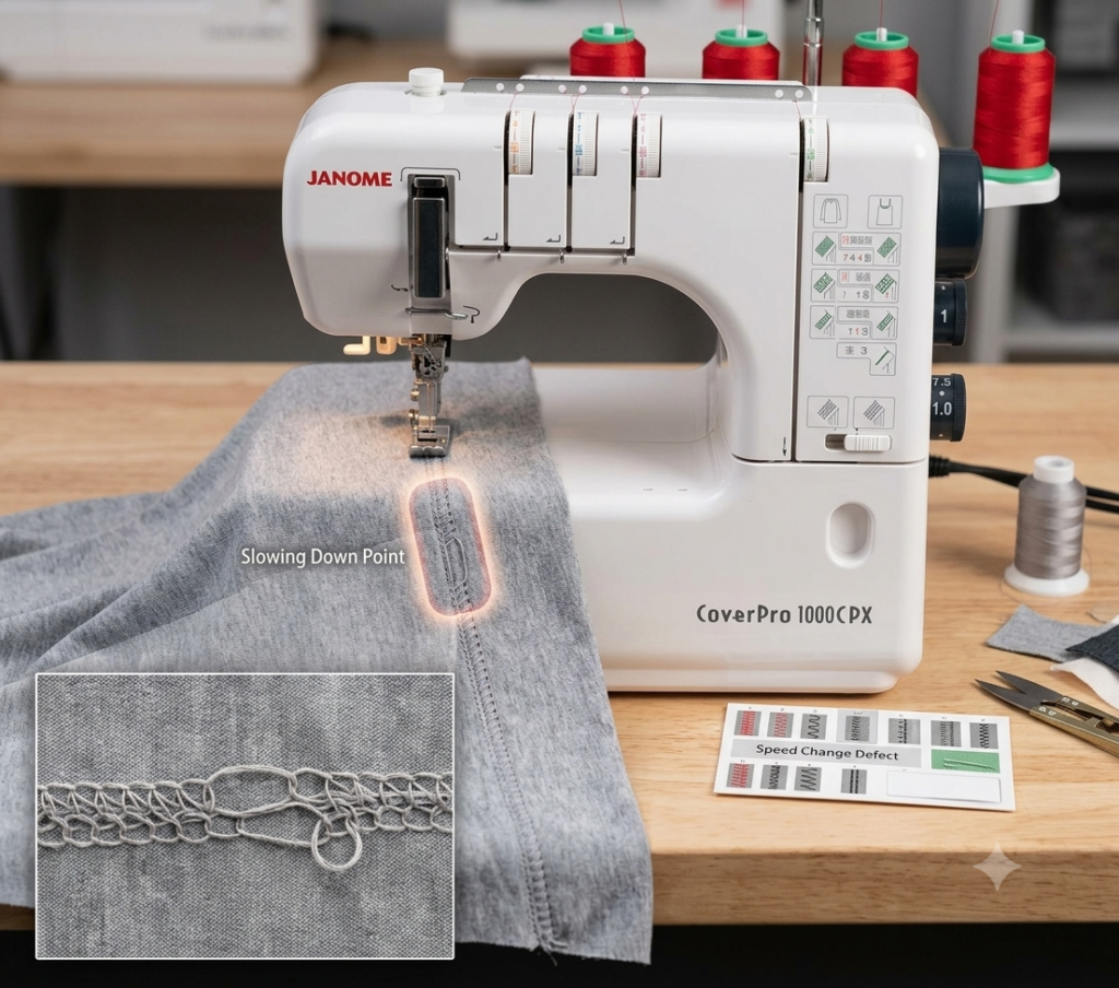 Is the Janome CoverPro 1000CPX beginner-friendly? This Janome CoverPro 1000CPX review gives you the full picture.
