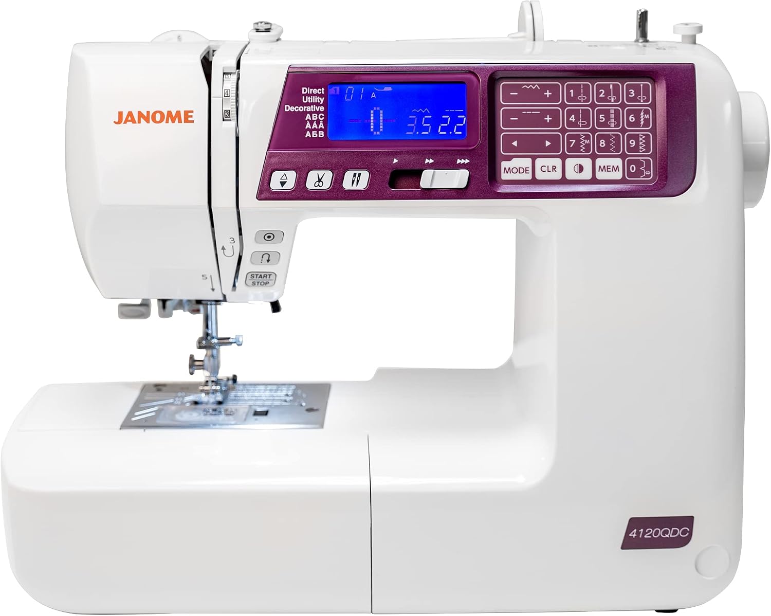Janome 4120QDC-G Computerized Quilting and Sewing Machine