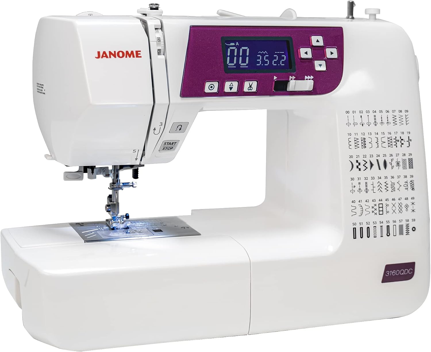 Janome 3160QDC-G Sewing and Quilting Machine